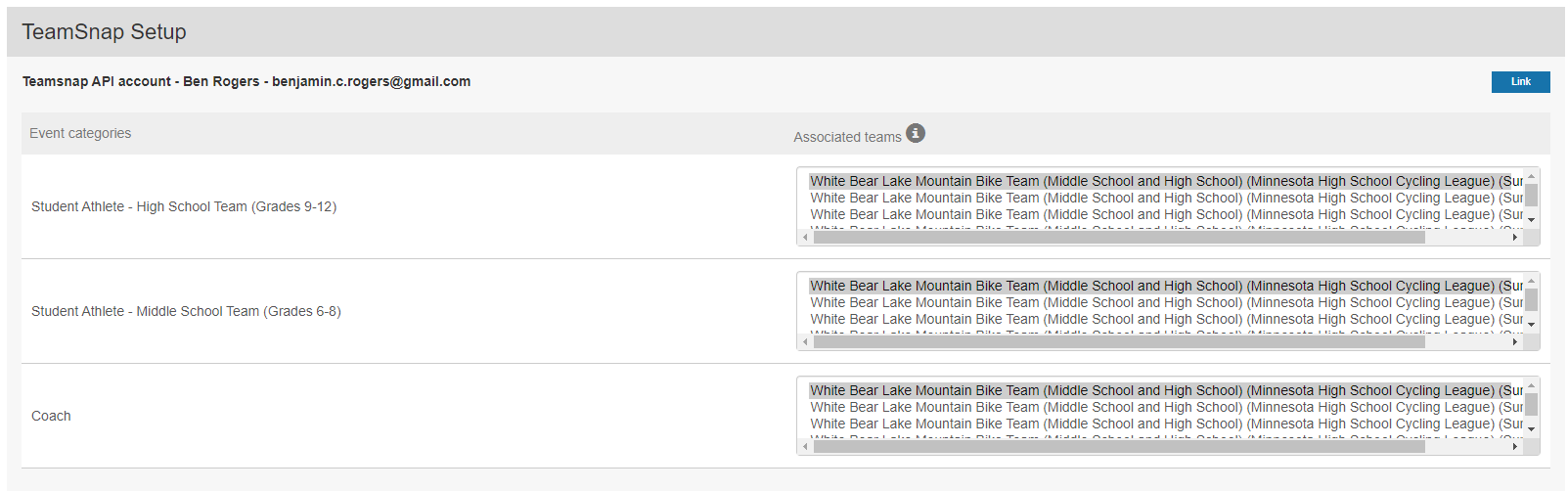 TeamSnap Integration for clubs How to connect your registration